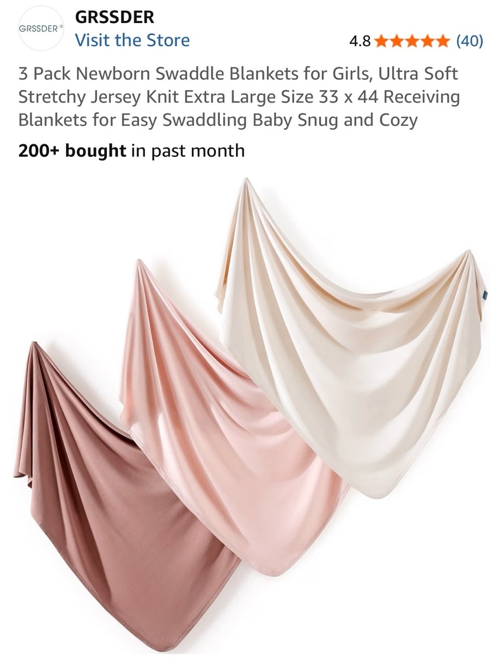 Bundle Baby Swaddle Blankets and Sleep Sack